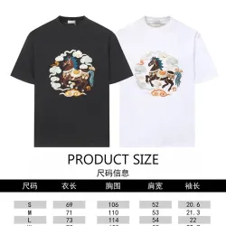 Dior T-shirts for men 320g #B64925