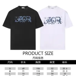 Dior T-shirts for men 320g #B64930