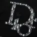 Dior T-shirts for men Black/White #B46855
