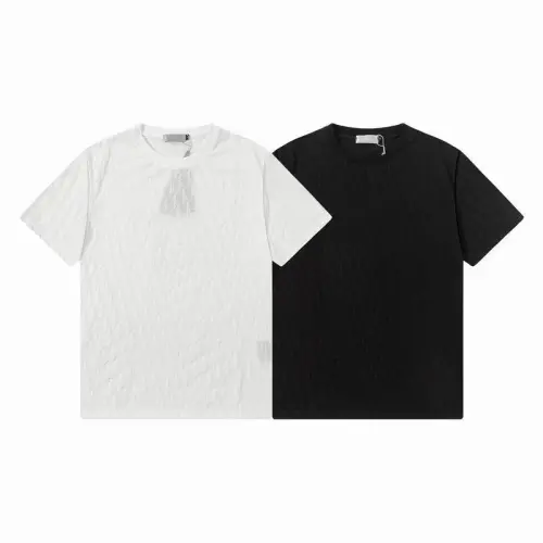 Dior T-shirts for men Black/White #B46882