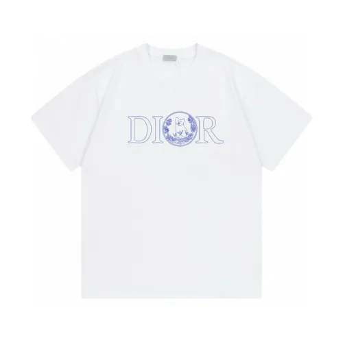 Dior T-shirts for men Black/White #B49679