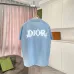 Dior T-shirts for men Black/White/Blue #B50156