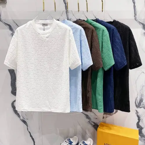 Dior T-shirts for men Black/White/Blue/Green/Grey  #B46878