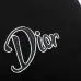 Dior T-shirts for men Black/White/Orange #B46857