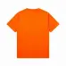 Dior T-shirts for men Black/White/Orange #B46857