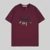 Dior T-shirts for men Black/White/Red #B50733