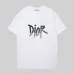 Dior T-shirts for men Black/White/Red #B50733