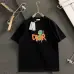 Dior T-shirts for men Orange logo #B46862