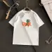 Dior T-shirts for men Orange logo #B46862