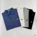 Dior T-shirts for men Solid Color Buttons Black/White/blue #B46574