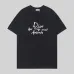 Dior T-shirts for men Yellow/Black/White #B50100