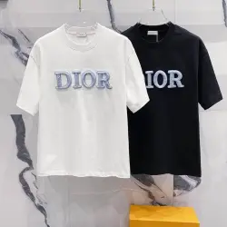 Dior T-shirts for men blue letters #B46880