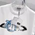 Dior T-shirts for men blue logo #B46875