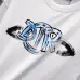 Dior T-shirts for men blue logo #B46875