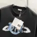 Dior T-shirts for men blue logo #B46875