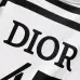 Dior T-shirts for men stripe Black/White #B46874