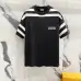 Dior T-shirts for men stripe Black/White #B46874