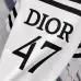 Dior T-shirts for men stripe Black/White #B46874