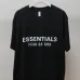 FEAR OF GOD ESSENTIALS T Shirt Classic Design Trendy Streetwear Fashion Black/White/Pink/Light Khaki #B54314