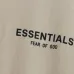 FEAR OF GOD ESSENTIALS T - Shirt with Side Logo Minimalist Streetwear Style  #B54316