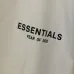 FEAR OF GOD ESSENTIALS T - Shirt with Side Logo Minimalist Streetwear Style  #B54316