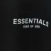 FEAR OF GOD ESSENTIALS T - Shirt with Side Logo Minimalist Streetwear Style  #B54316