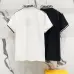 Fendi T-shirts Polo for men Printed collar Black/White #B46587