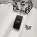 Fendi T-shirts Polo for men Printed collar Black/White #B46587