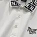 Fendi T-shirts Polo for men Printed collar Black/White #B46587