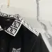 Fendi T-shirts Polo for men Printed collar Black/White #B46587