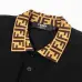 Fendi T-shirts Polo for men Printed collar Black/White #B46589