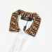 Fendi T-shirts Polo for men Printed collar Black/White #B46589