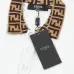 Fendi T-shirts Polo for men Printed collar Black/White #B46589