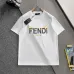 Fendi T-shirts for men Black/White #B49680