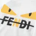 Fendi T-shirts for men Black/White #B50773