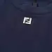 Fendi T-shirts for men Black/White/Blue #B46974
