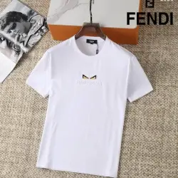Fendi T-shirts for men Cat's Eye Black/Pink #B46422