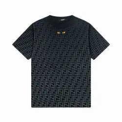 Fendi T-shirts for men Cat's Eye black #B46941