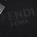 Fendi T-shirts for men ROMA Black/White #B46962