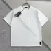 Fendi T-shirts for men ROMA Black/White #B46962