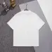 Fendi T-shirts for men logo printing Black/White #B46937