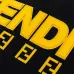 Fendi T-shirts for men yellow logo #B46975