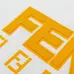 Fendi T-shirts for men yellow logo #B46975