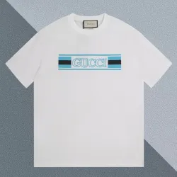 Gucci T-shirts for Gucci Men's AAA T-shirts Black/White #B50804