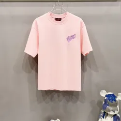 Gucci T-shirts for Gucci Men's AAA T-shirts Weight: 320g Black/White/Pink #B52975