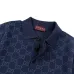 Gucci All‑Over GG Jacquard Knit Short Sleeve Polo Shirt #A67668
