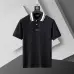 Gucci T-shirts for Gucci Polo Shirts Striped collar Black/White #B46532