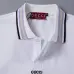 Gucci T-shirts for Gucci Polo Shirts Striped collar Black/White #B46532