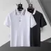 Gucci T-shirts for Gucci Polo Shirts Striped collar Black/White #B46532
