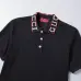 Gucci T-shirts for Gucci Polo Shirts collar logo Black/White #B46534